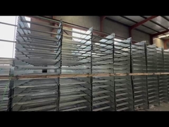 Heavy Duty Galvanized Steel Cable tray Đường gắn loại có khả năng chống ăn mòn vượt trội