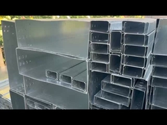 Ứng dụng linh hoạt tùy chỉnh bán kính uốn cong Hot Dip Gi Cable Tray cho công suất trung bình