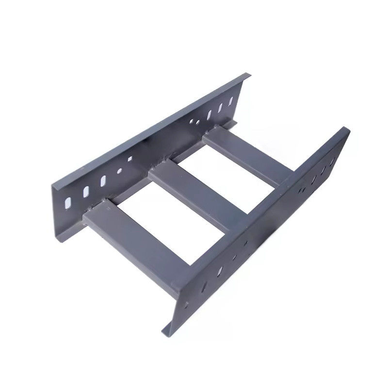 Thang cầu thang cáp thép galvanized tùy chỉnh bạc kết thúc Cable Tray cho tổ chức