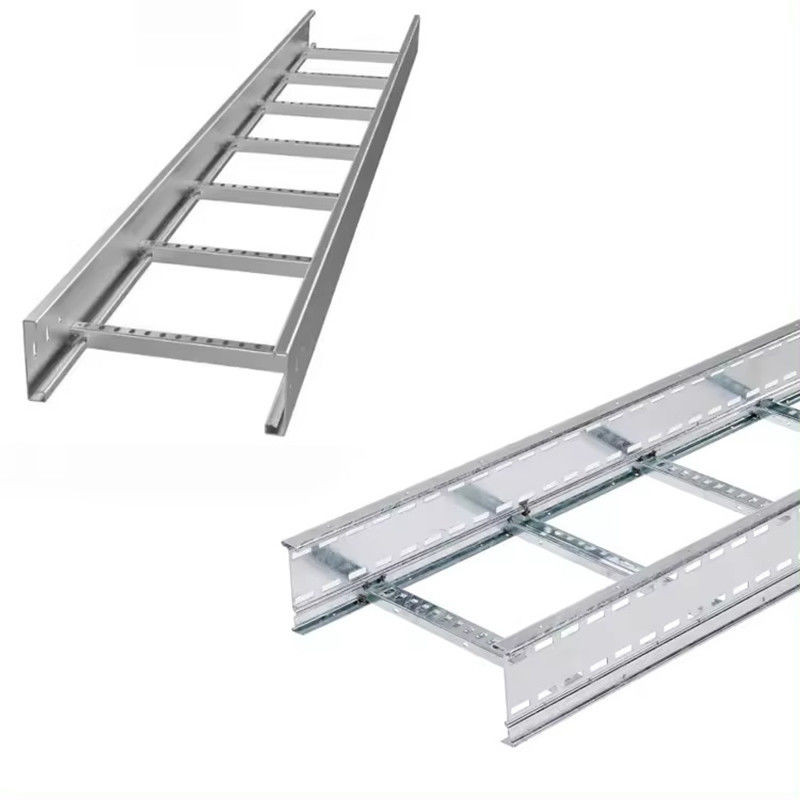 Thang thép kẽm loại Cable Tray Bạc tường lắp đặt chống ăn mòn