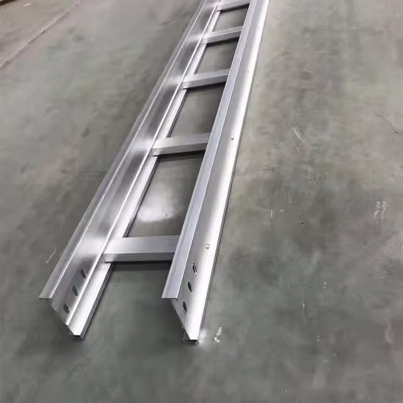 Hệ thống khoan cáp loại thang thép thép mạ sắt hạng nặng với dung lượng tải 200kg