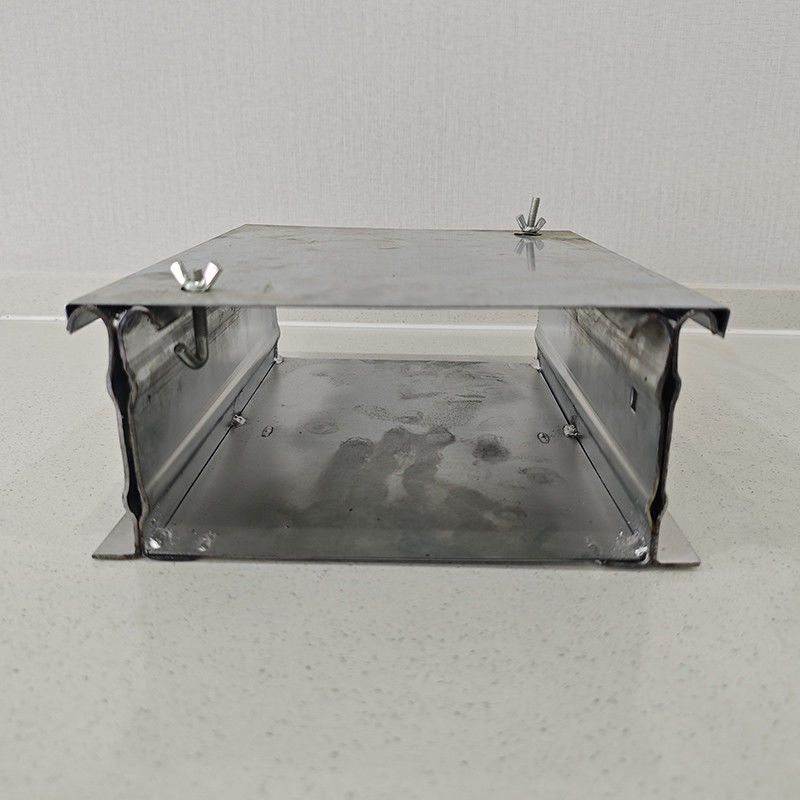 Trong nhà Solid Bottom loại Cable Tray với chiều dài tùy chỉnh và kết thúc mạ