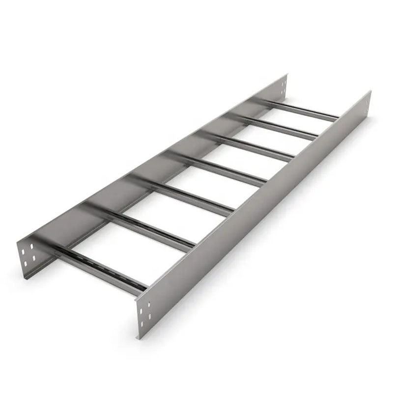 Đồ cắm cáp kẽm bằng bạc tùy chỉnh / Cable Ladder Tray chống cháy và chống thời tiết với cong