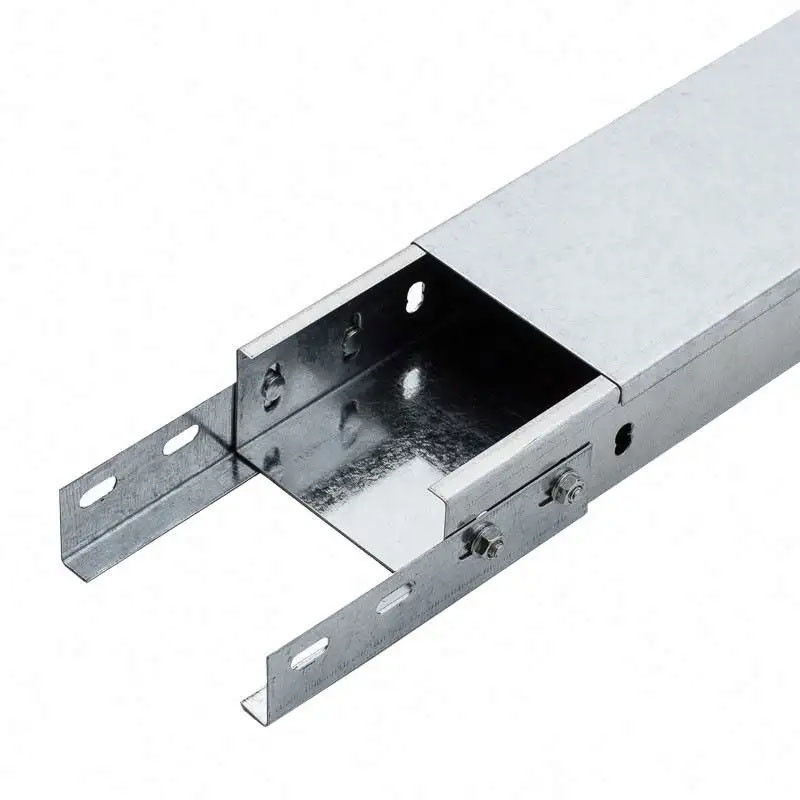 Ứng dụng đặt tường Solid Through Cable Tray / Solid Bottom Cable Tray với khả năng chống ăn mòn