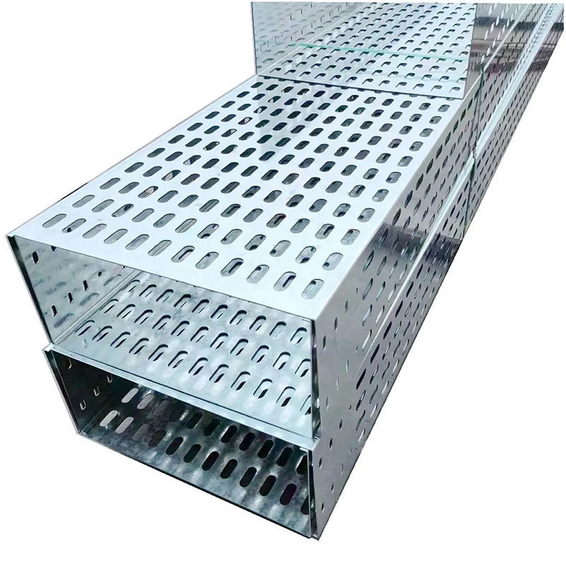 Thang cáp không gỉ hình chữ nhật Khả năng chống ăn mòn tuyệt vời Độ bền cho lưu thông không khí