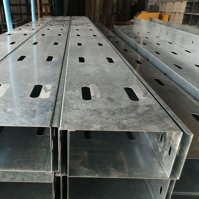 Thang quản lý cáp nhôm hình chữ nhật bảo trì thấp với khả năng chống ăn mòn tuyệt vời