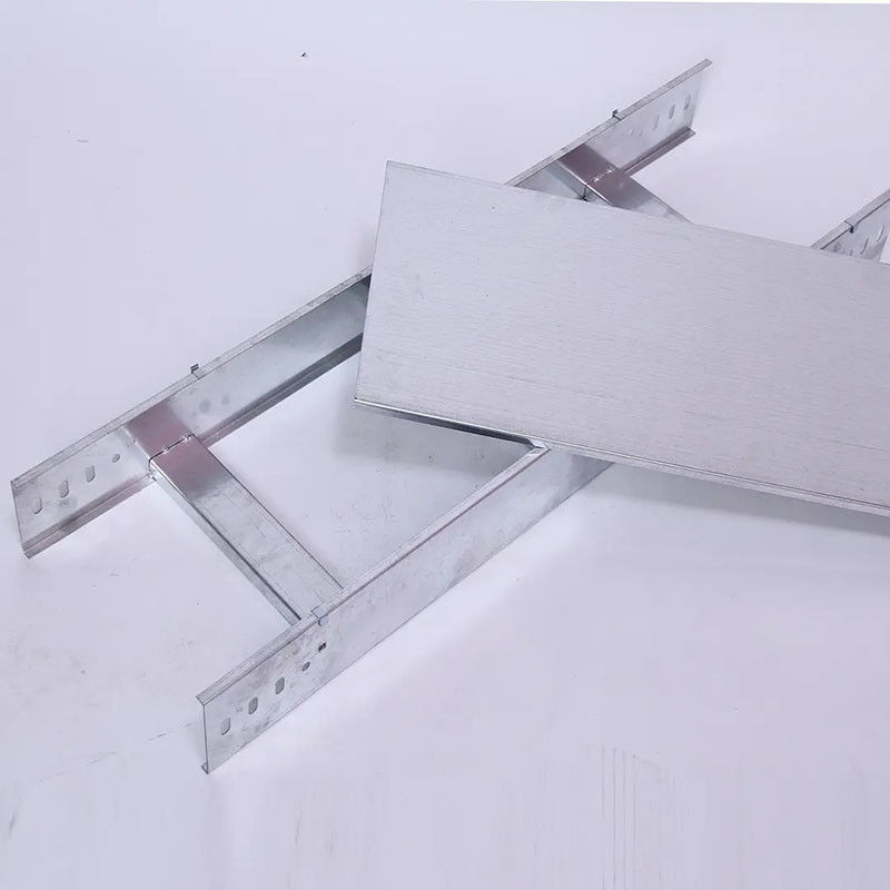 Khả năng tải Thang cáp thép galvanized nóng với rãnh thông gió và chống ăn mòn