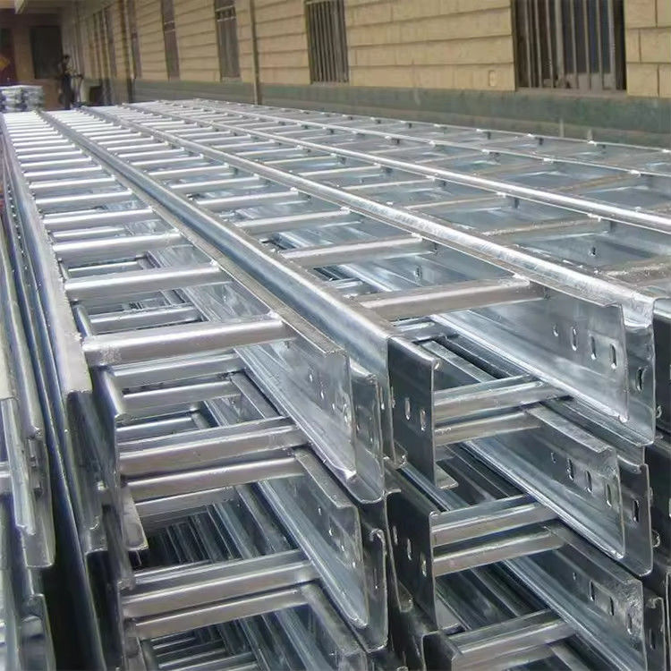Chống cháy Chống thời tiết Thép thang loại Cable Tray ISO9001 Chứng nhận