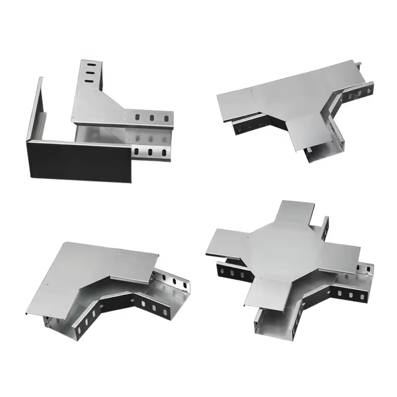 ISO9001 chứng nhận tấm cáp kẽm với đáy rắn và đục lỗ và vòng bi cao để quản lý cáp an toàn