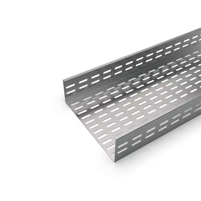 Máng cáp thép mạ kẽm được chứng nhận ISO9001 dùng trong công nghiệp và thương mại với kết cấu hợp kim nhôm