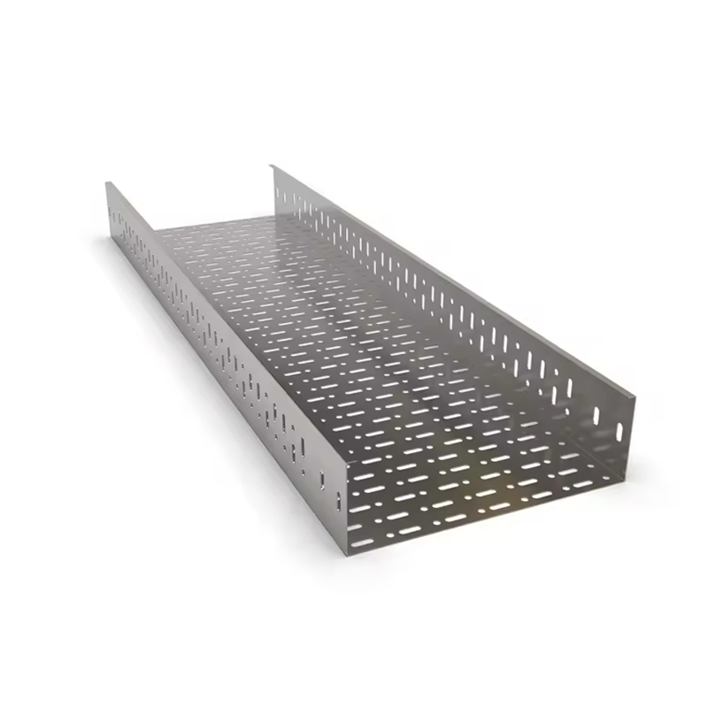 Máng cáp thép mạ kẽm được chứng nhận ISO9001 dùng trong công nghiệp và thương mại với kết cấu hợp kim nhôm